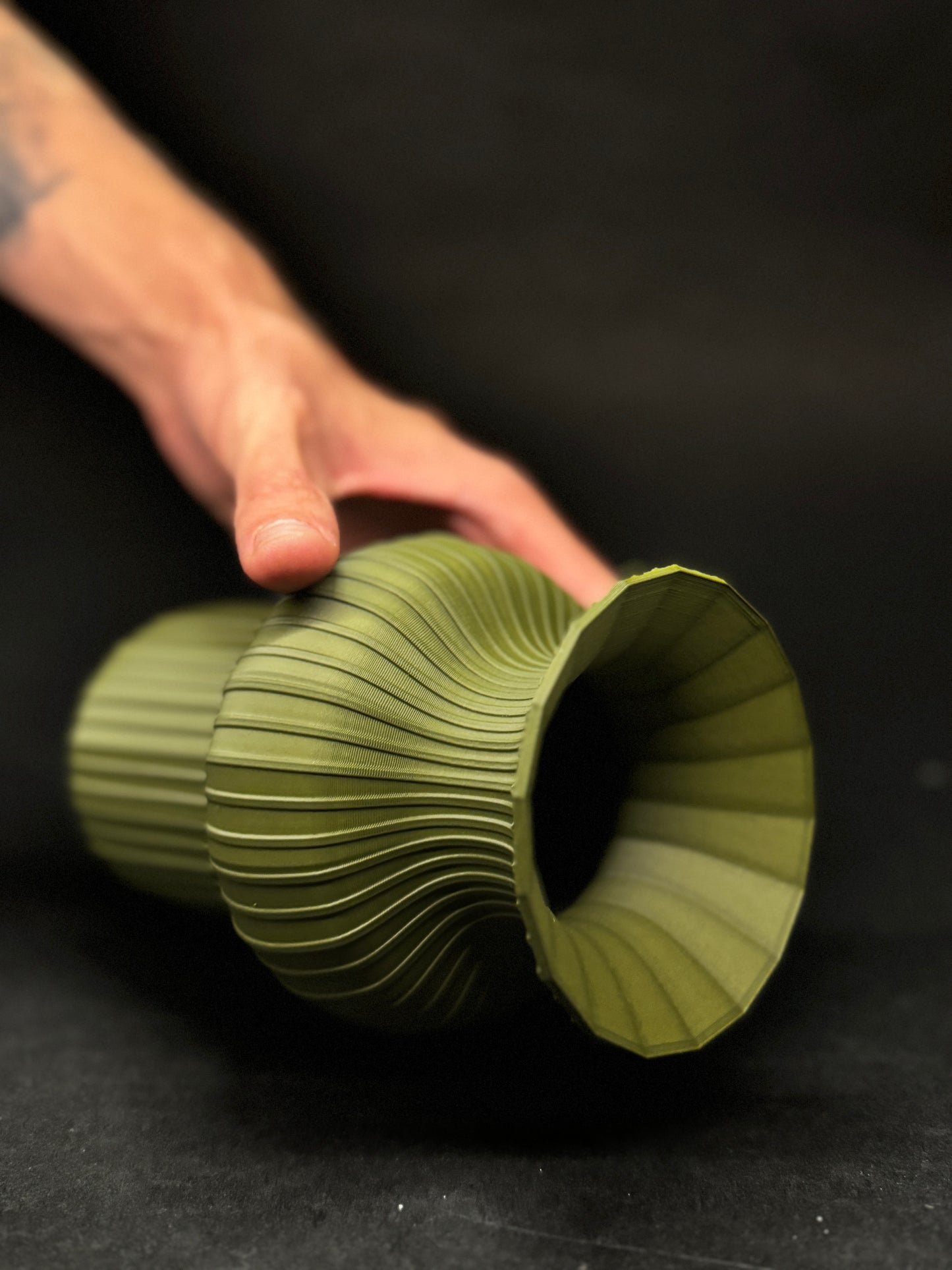Vază Green Harmony – Design 3D Organic