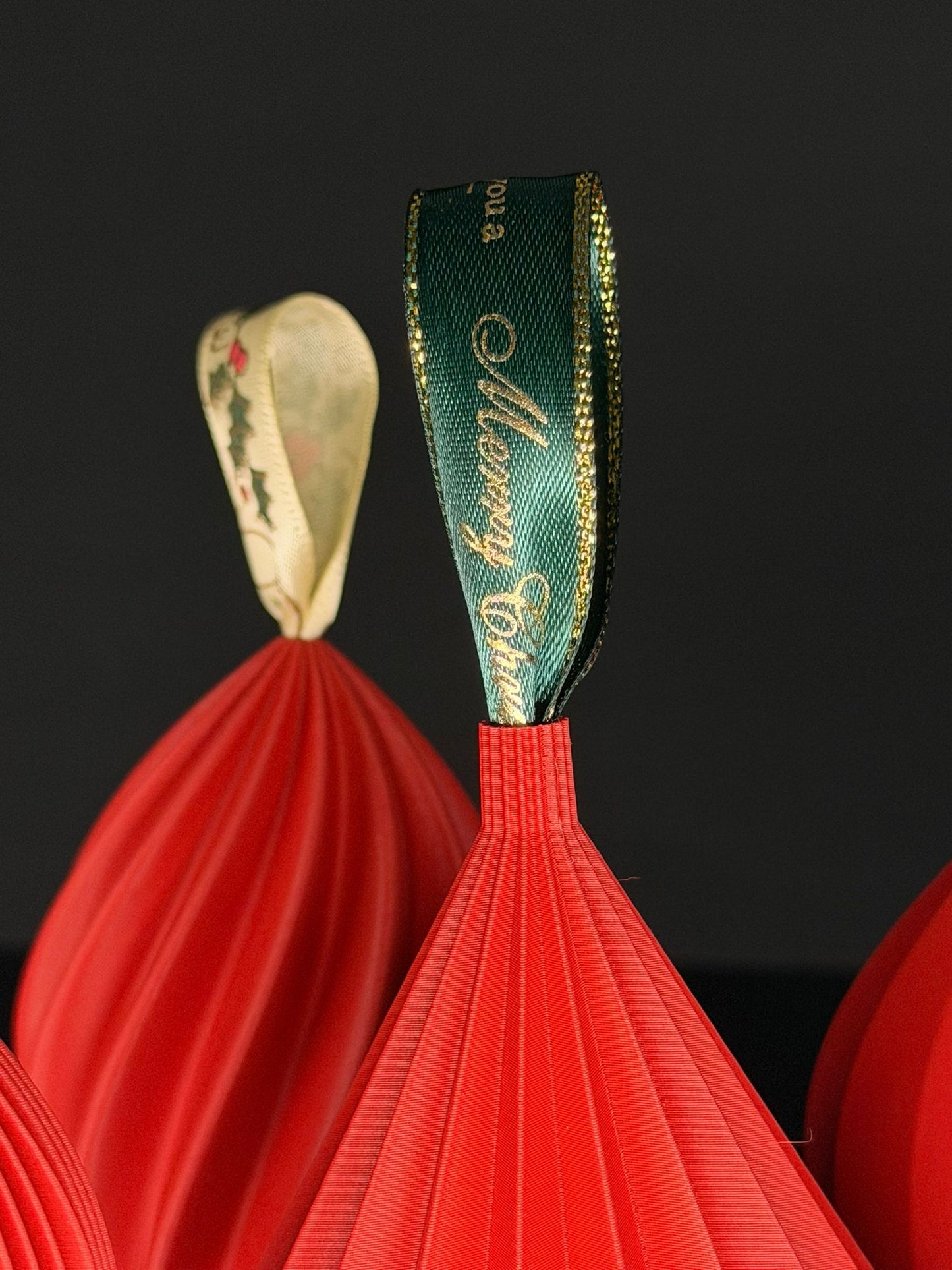 3D Printed Christmas Ornament Set