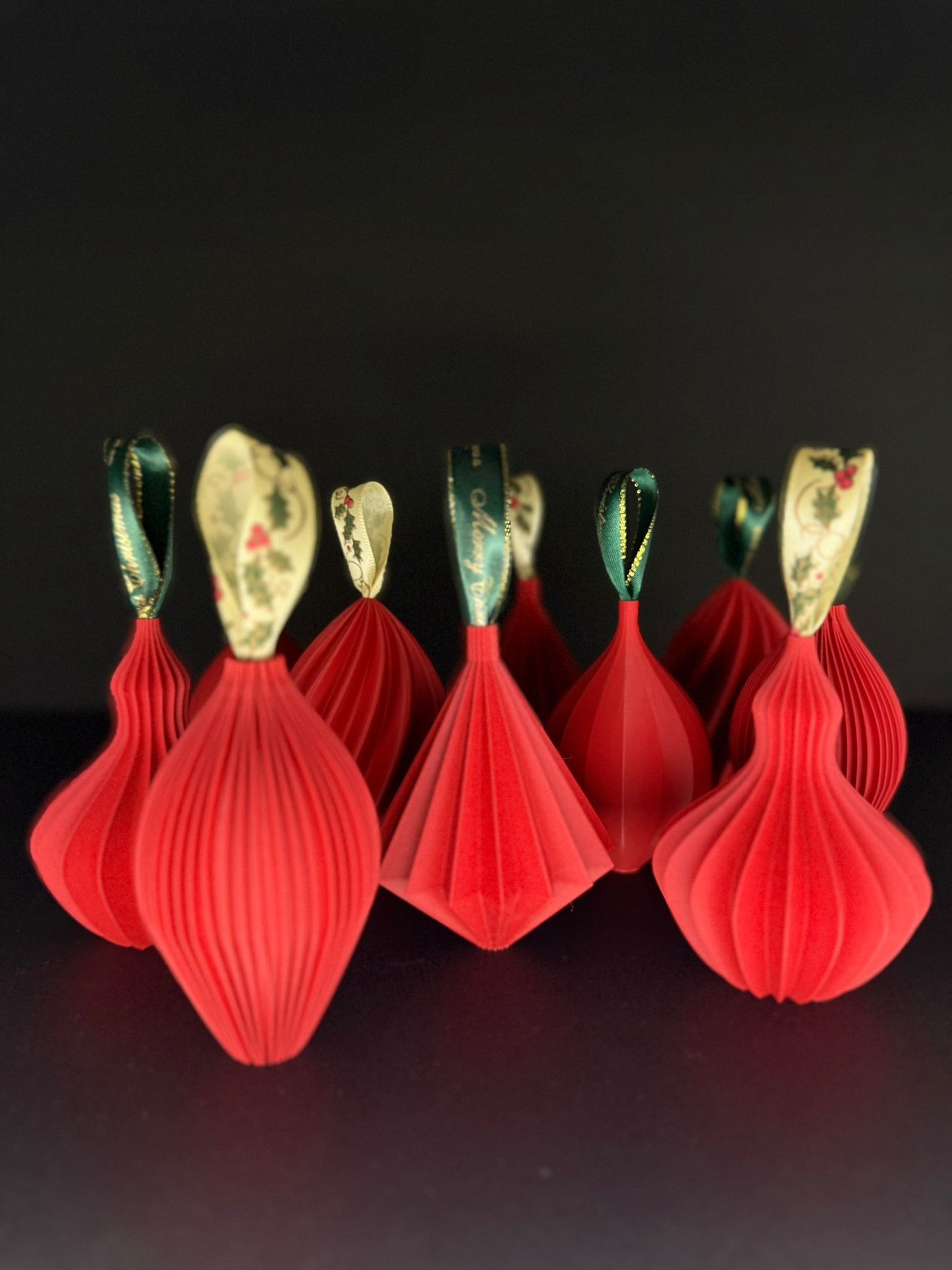 3D Printed Christmas Ornament Set