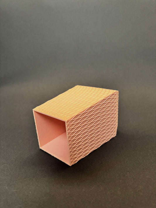Vază Sand Cube – Minimalism Geometric