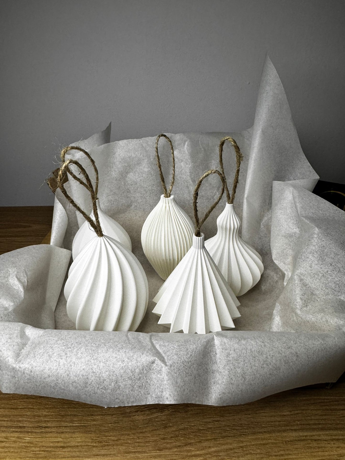 3D Printed Christmas Ornament Set